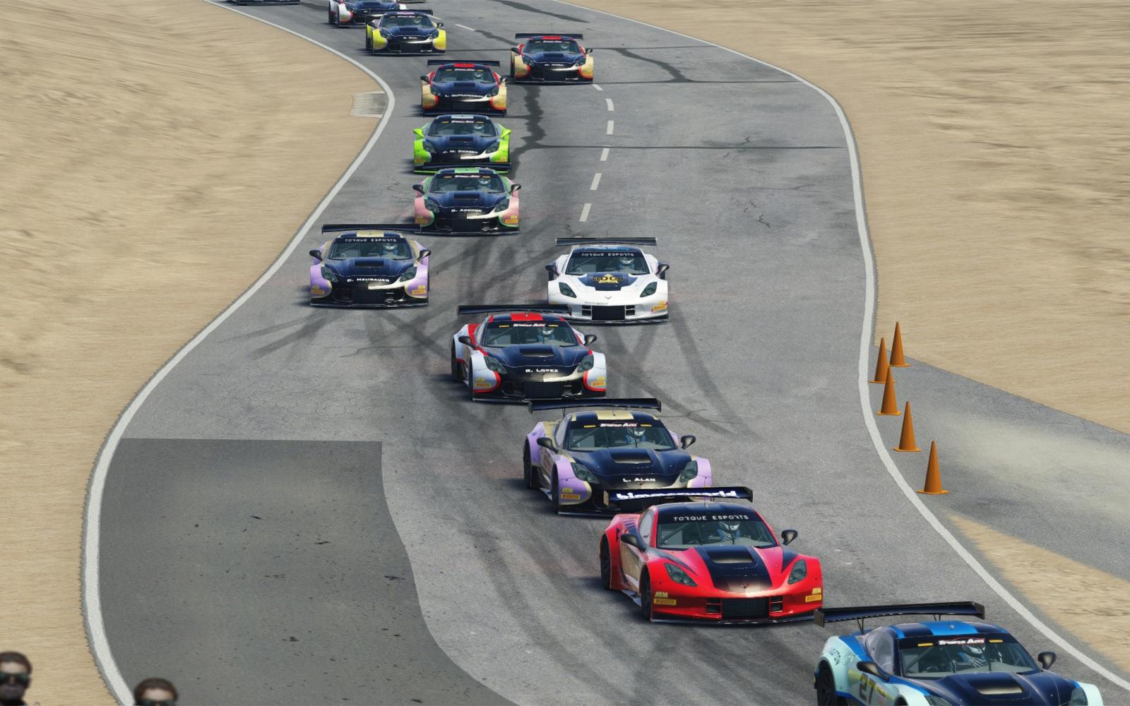 Sevadjian and Kicera Take Trans Am by Pirelli Esports Championship Riverside International Raceway Wins